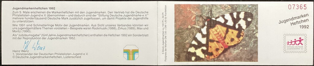 Booklet-Cream-spot Tiger (Arctia villica)