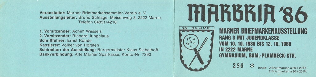 Booklet-Horses and Postilion / Mail coach
