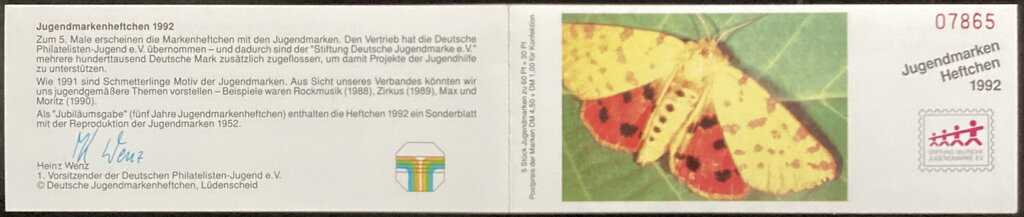Booklet-Purple Tiger (Rhyparia purpurata)