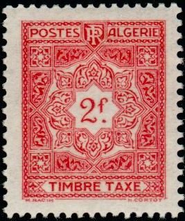Stamp, Mosaic, Algeria,  , Mosaic