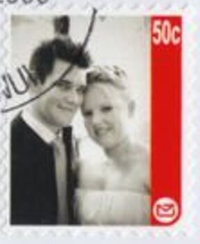 Annie's Wedding Invitations - Black and White Photo