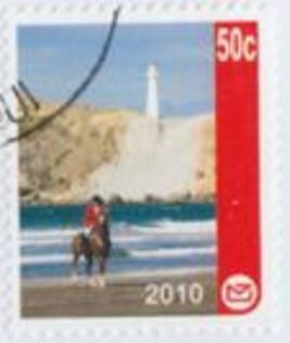 Castlepoint Racing Club - Horse and Lighthouse