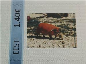 Stamp, Loom, Personalized and Private Mail Stamps,  , Mammals