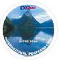 Stamp, Mitre Peak, Personalized and Private Mail Stamps,  , Mountains, Sea