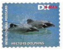 Stamp, Portals to the Sea - Hectors Dolphins, Personalized and Private Mail Stamps,  , Animals (Fauna), Dolphins, Sea (Marine) Mammals