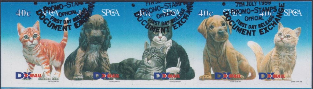 SPCA Strip of 5