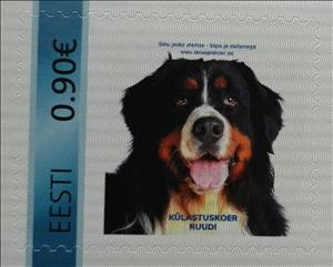 Stamp, Teraapiakoer Ruudi, Personalized and Private Mail Stamps,  , Animals (Fauna), Dogs, Mammals