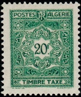Stamp, Mosaic, Algeria,  , Magazines