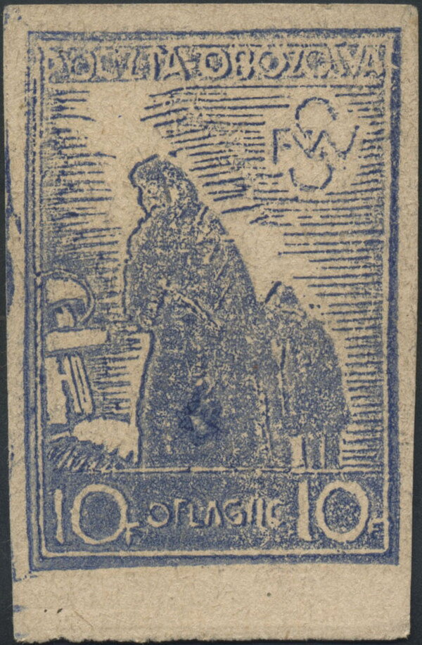 "Easter Mail" - Widow and Child on a Graveside First Edition