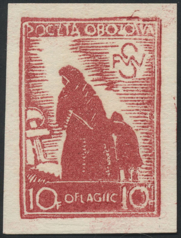 Widow and Child on a Graveside - Second Edition