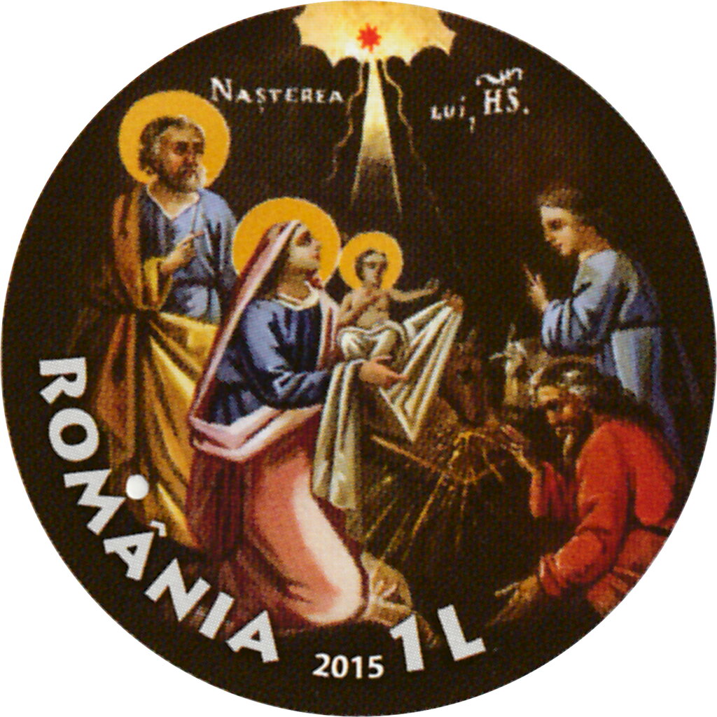 Nativity of Christ; Icon Painted by Gheorghe Tattarescu