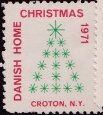 Stamp, Danish Home for the aged Croton NY Christmas, United States of America,  , Christmas