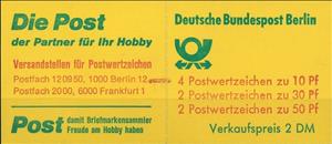 Booklet, Booklet-Strongholds and Castles, Berlin,  , Architecture, Buildings, Castles, Fortresses / Strongholds, Palaces, Towers