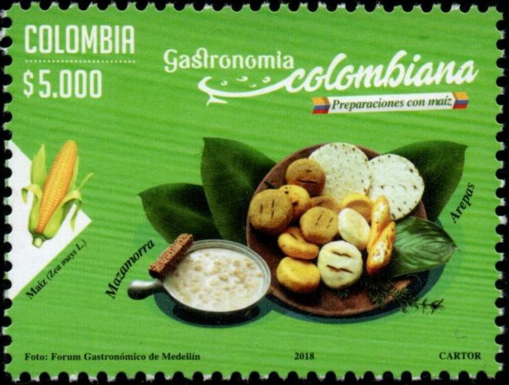 Mazamorra and Arepas