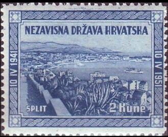 Stamp, Split, Croatia,  