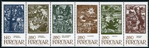 Booklet Pane, Fairy tales, Faroe Islands,  , Fairy Tales