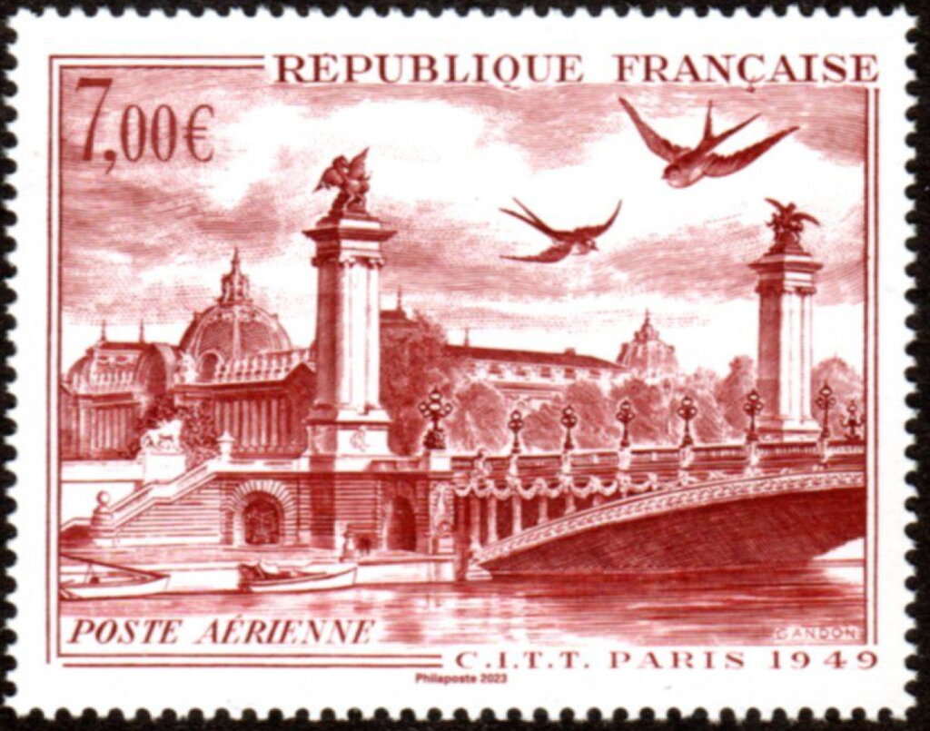 Spring Philatelic Fair : Design of 1949 CITT Issue
