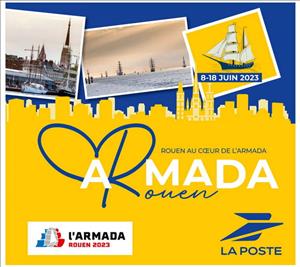 Booklet, Armada at Rouen, France,  , Ports, Sailing Ships, Ships