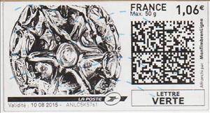 Stamp, Diamond, France,  , Gemstones