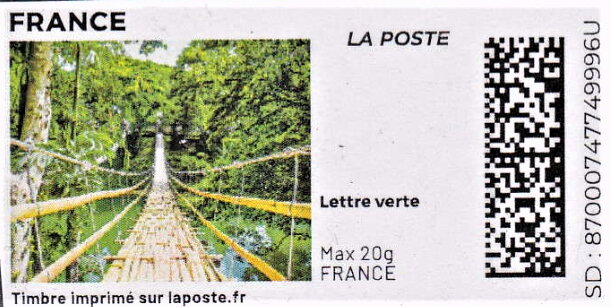 Forest Foot Bridge.. Redesign without Laposte logo