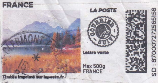 Lake and Mountain View 5. Redesign Courrier Suivi