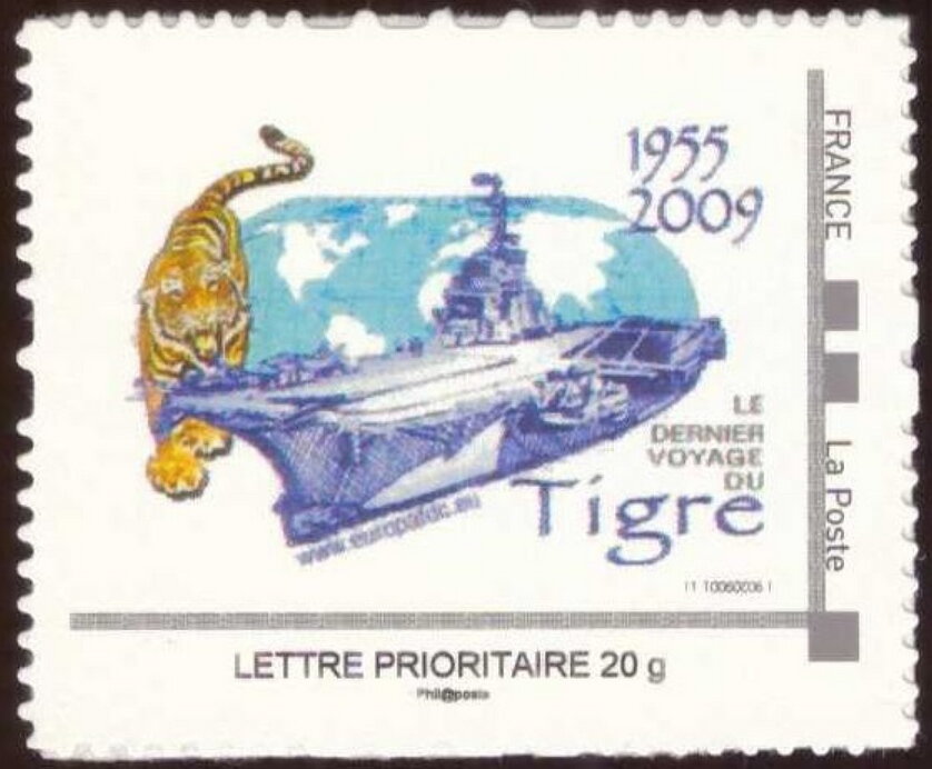 Last Voyage of the Tiger Air Craft Carrier. Tigre