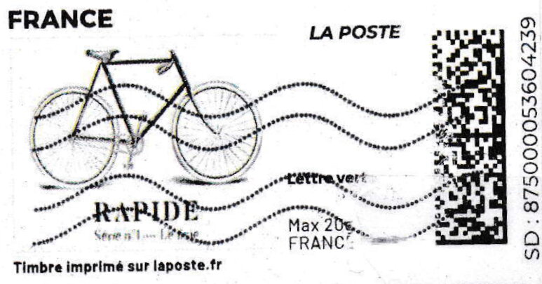 Rapide No 1 Fixie. Redesign without Laposte logo
