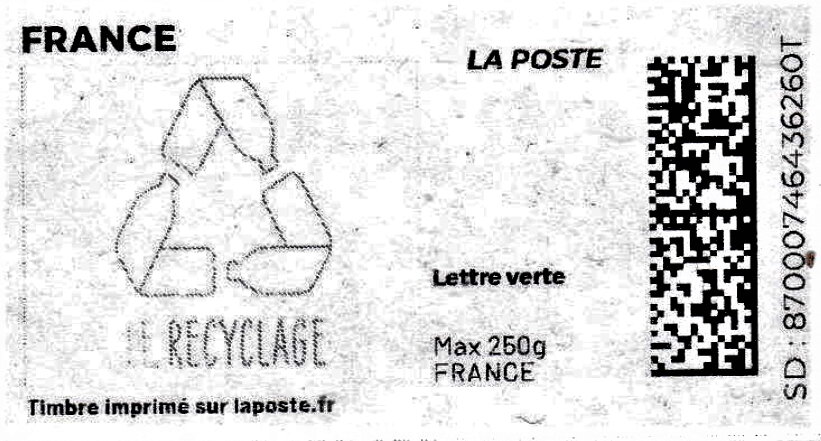 Recycling. Le Recyclage. Line Drawing. Redesign without logo
