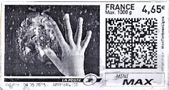 Water Droplet containing the Earth and Hand