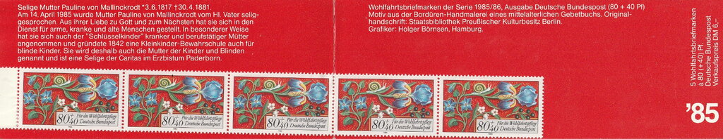 Booklet-Flowers, Berries and Snail