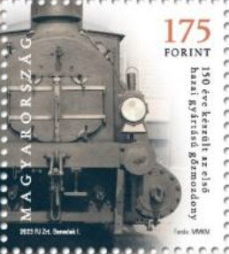 First Hungarian Steam Locomotive, 150 Years