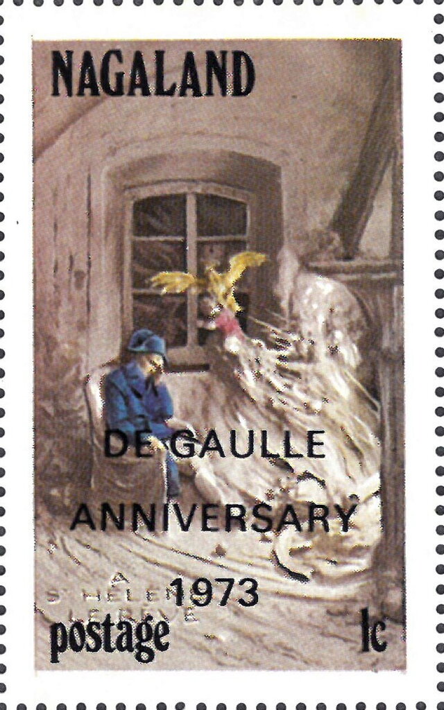 Napoleon Bonaparte 1973 Overprint