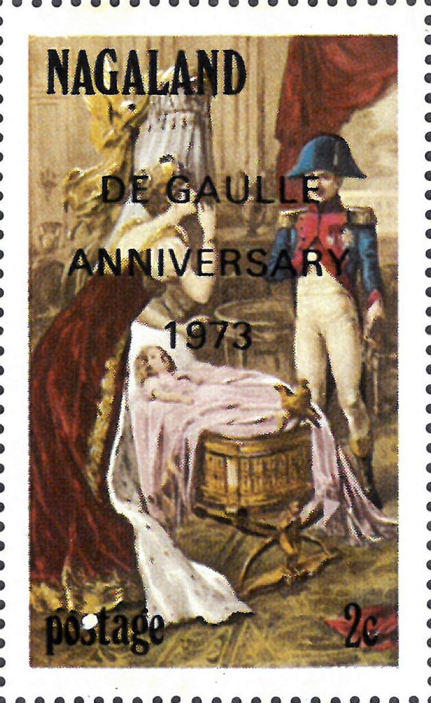Napoleon Bonaparte 1973 Overprint