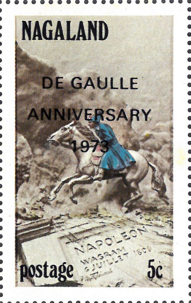 Napoleon Bonaparte 1973 Overprint