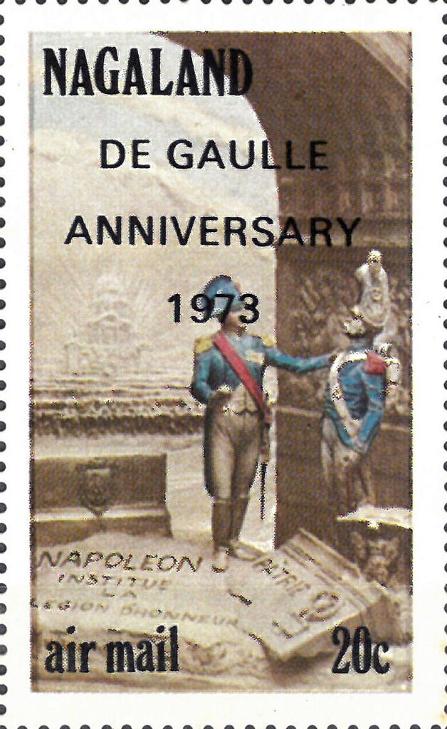 Napoleon Bonaparte 1973 Overprint