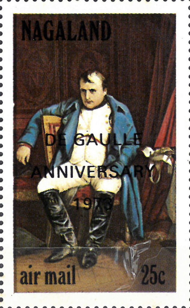 Napoleon Bonaparte 1973 Overprint