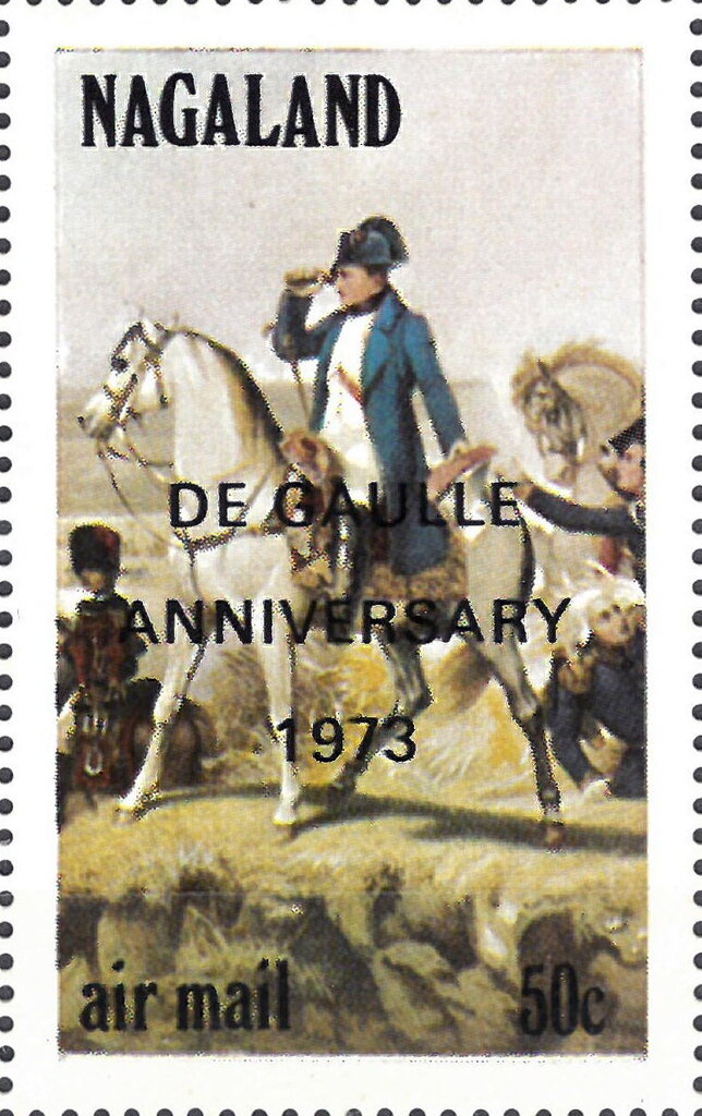 Napoleon Bonaparte 1973 Overprint
