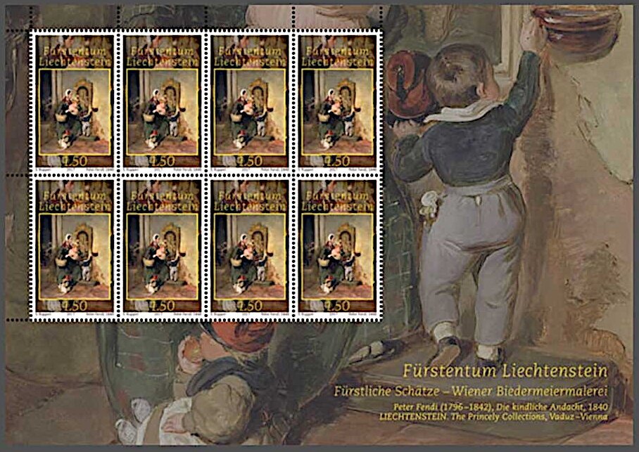 "A Child's Prayer", Peter Fendi (1796-1842)