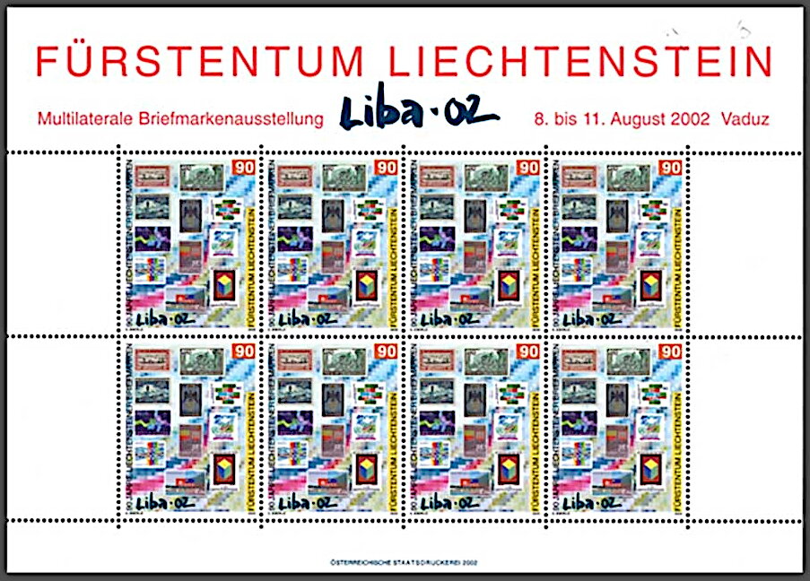 90 Years of Liechtenstein Stamps
