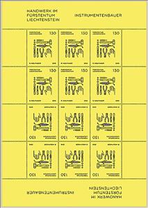 Full Pane, Handicrafts (Series II) - Instrument Maker, Liechtenstein,  , Crafts