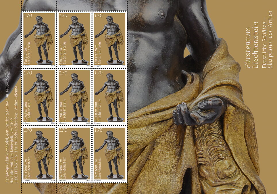 Hercules with Lion Skin by Antico
