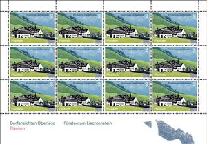 Full Pane, View of Planken, Liechtenstein,  , Townscapes / City Views