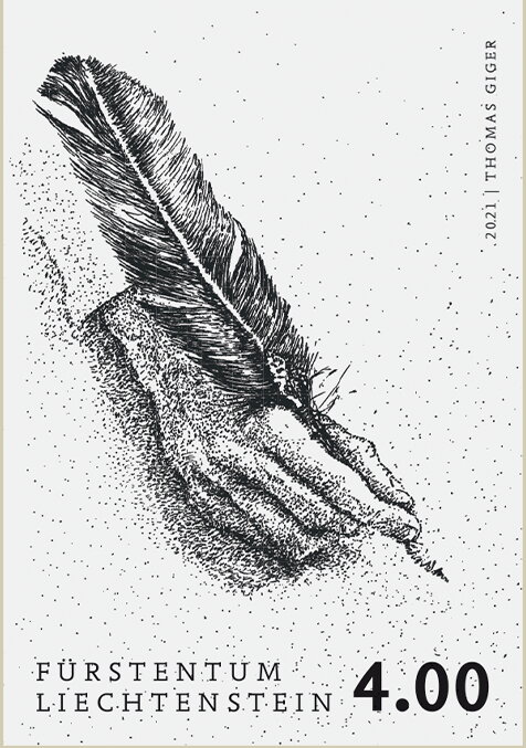 Writing Hand with Pen