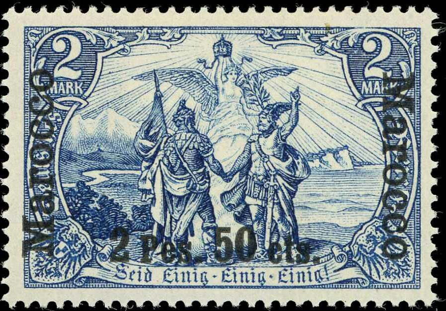 General Post Office, Berlin - overprinted