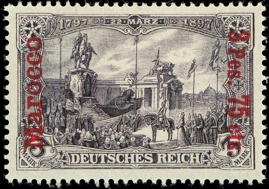 General Post Office, Berlin - overprinted