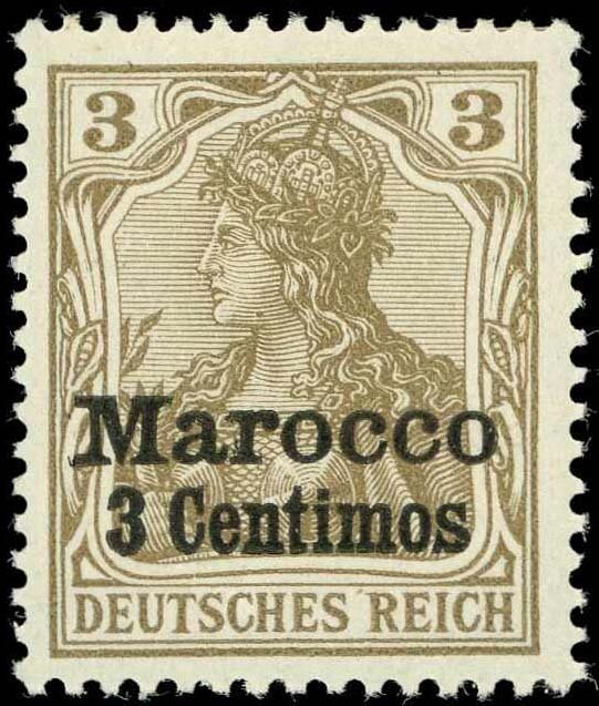 Germania with imperial crown, hatched background
