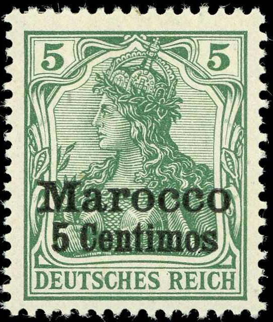Germania with imperial crown, hatched background