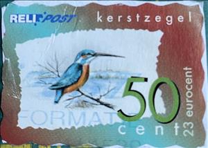 Stamp, Reli Post Kingfisher, Personalized and Private Mail Stamps,  , Animals (Fauna), Birds, Christmas, Kingfishers