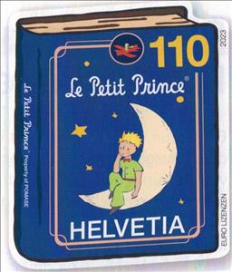 Stamp, The Little Prince, Switzerland,  , Authors, Books, Literature