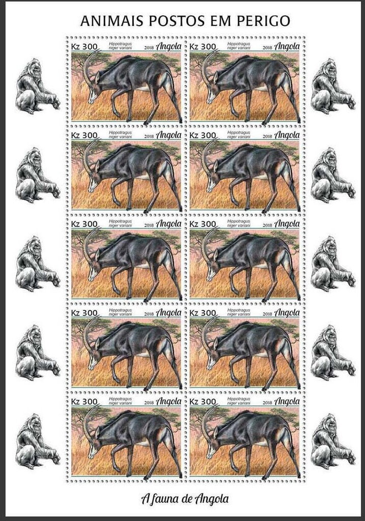 Giant Sable Antelope (Hippotragus niger variani)